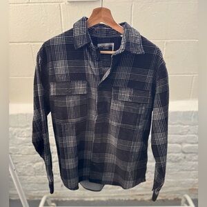 Jack & Jones Monochrome Heavy Weight Checkered Shirt